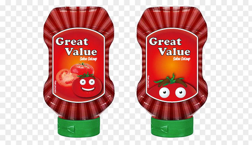 Great Value Ketchup Flavor PNG