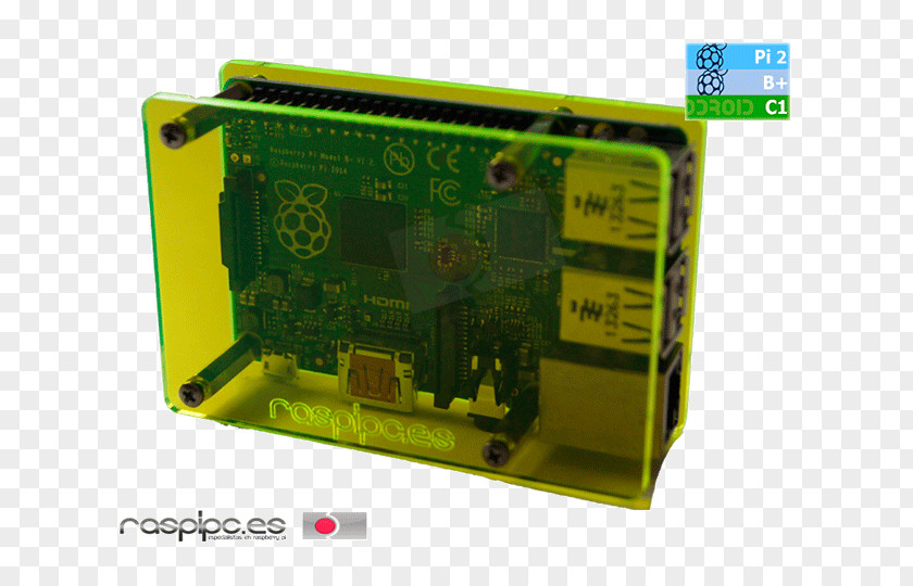 Rack Raspberry Pi 3 Yellow Electronics Color PNG