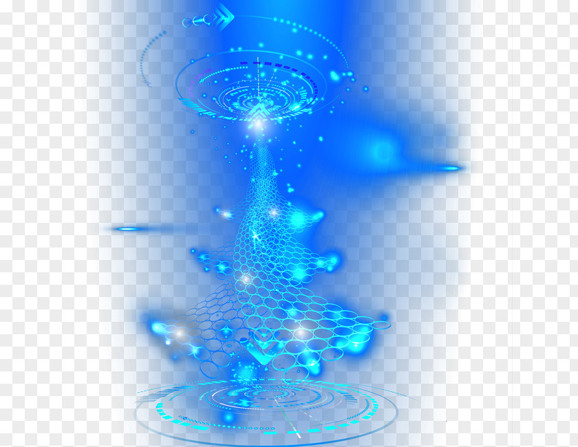 Science Blue Light Effect PNG blue light effect clipart PNG