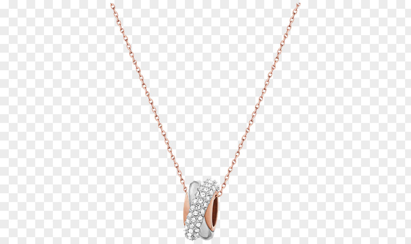 Swarovski Necklace Jewelry Female Ring Pendant Chain Body Piercing Jewellery PNG