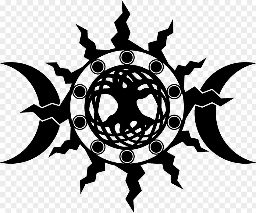 Symbol Awen Druidry Celts PNG