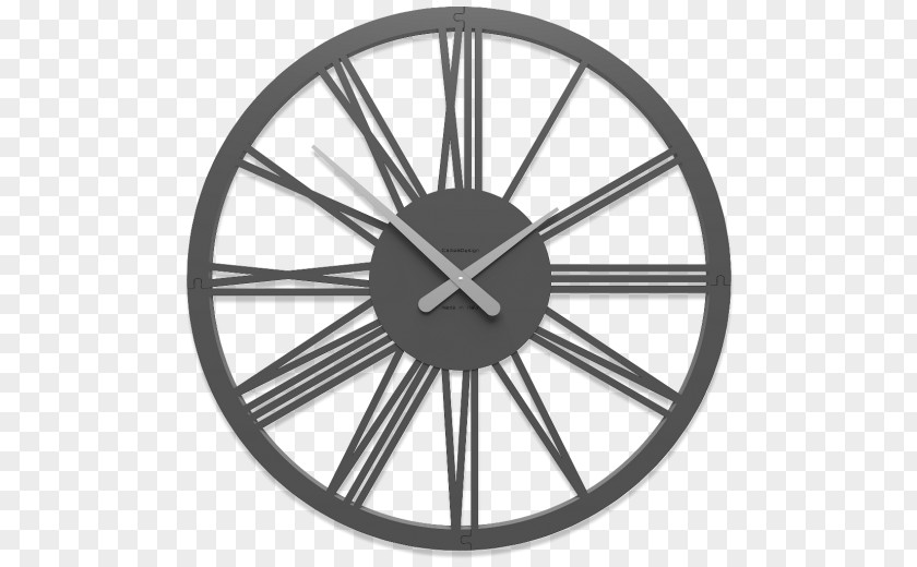 Car Wheel Bicycle Clock Spoke PNG