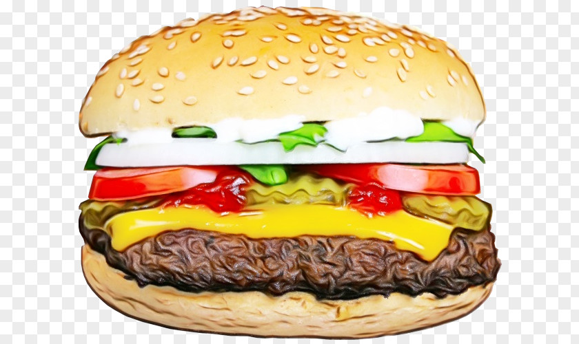 Cheeseburger Whopper Veggie Burger Buffalo Junk Food PNG