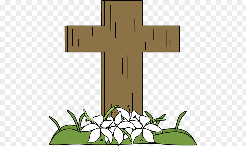 Easter Christian Cross Clip Art PNG