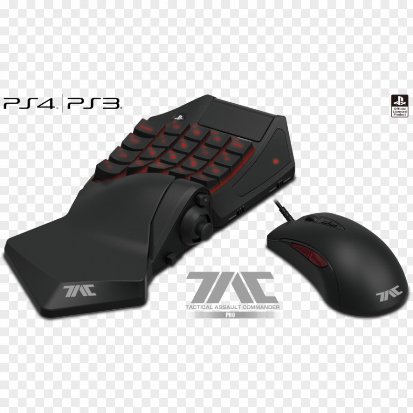 Gaming Keypad PlayStation 4 HORI PS4 Tactical Assault Commander Computer Keyboard 3 PNG