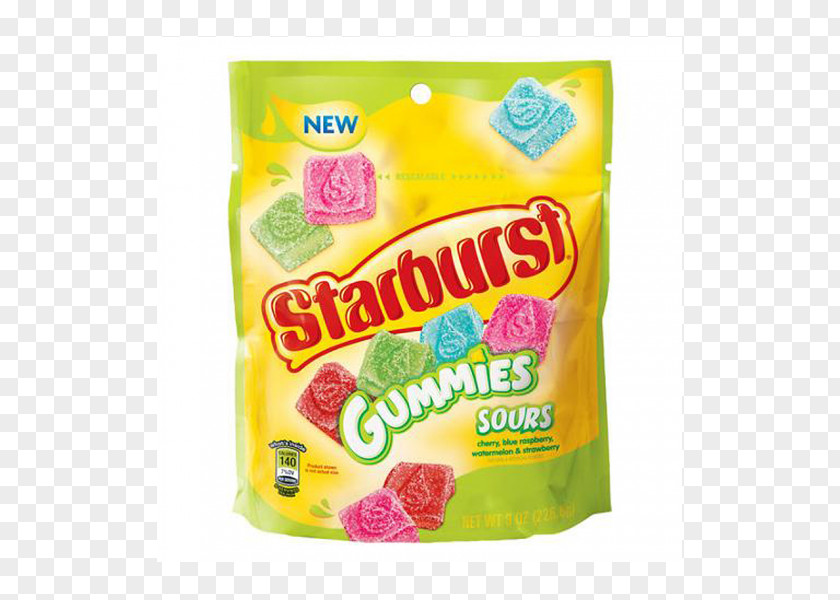 Soft Sweets Gummi Candy Sour Starburst Chewing Gum PNG