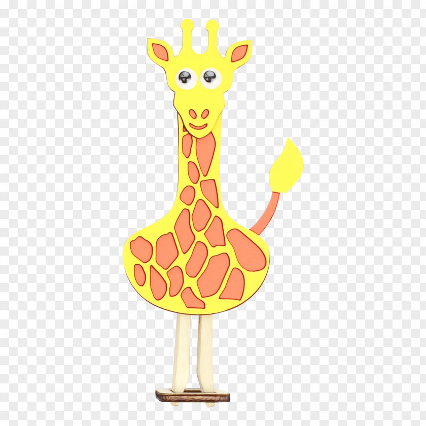 Animal Figure Toy Giraffe Cartoon PNG