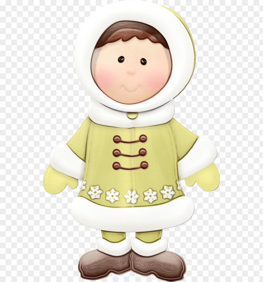 Child Figurine Eskimo Drawing Igloo Vitruvian Man Cartoon PNG