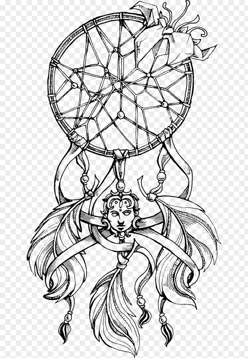 Dreamcatcher Tattoo Art PNG