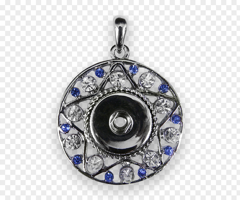 Sapphire Locket Cobalt Blue PNG