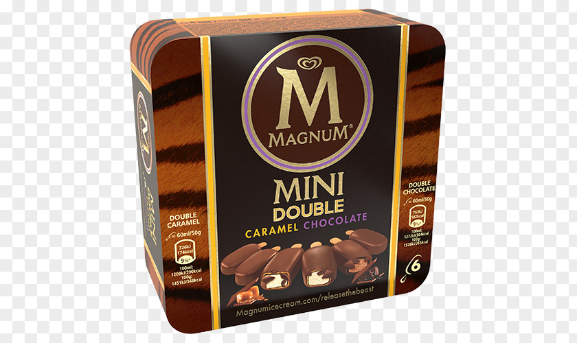 Caramel Cream MINI Cooper Chocolate Ice Magnum PNG