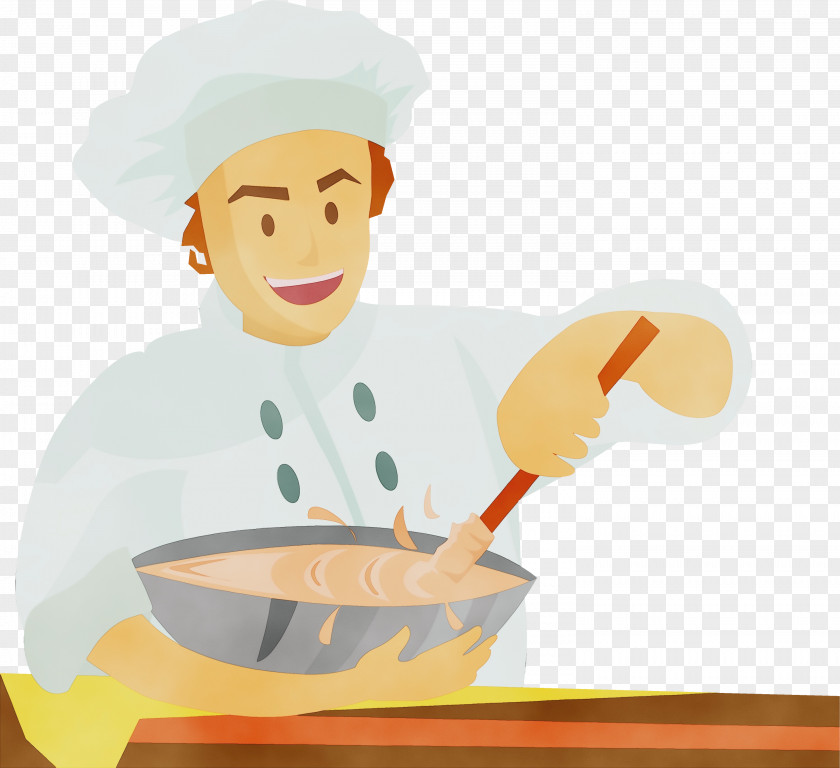 Cartoon Happiness Cooking PNG