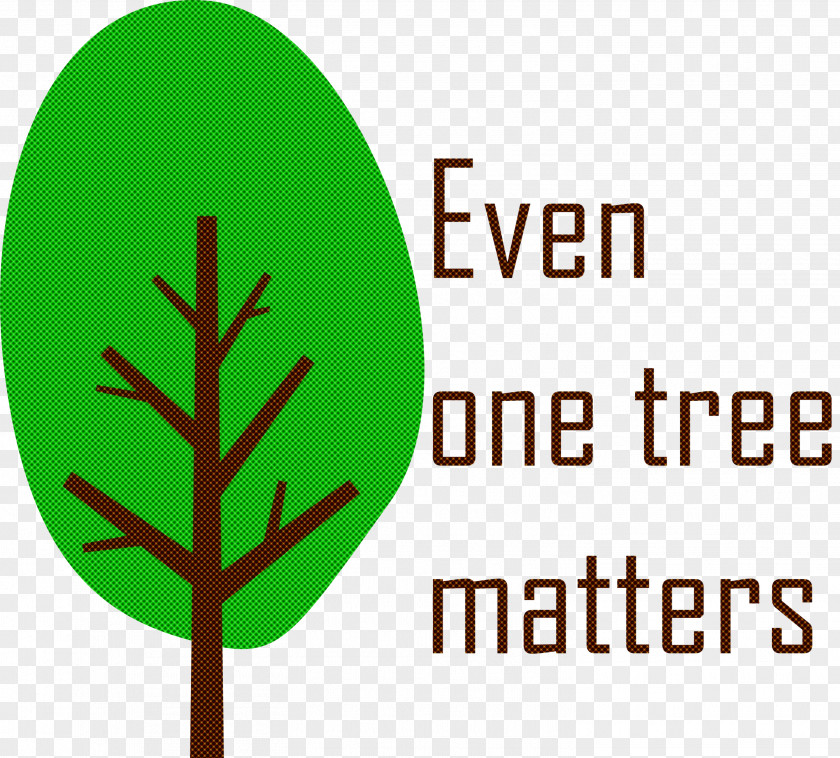 Even One Tree Matters Arbor Day PNG