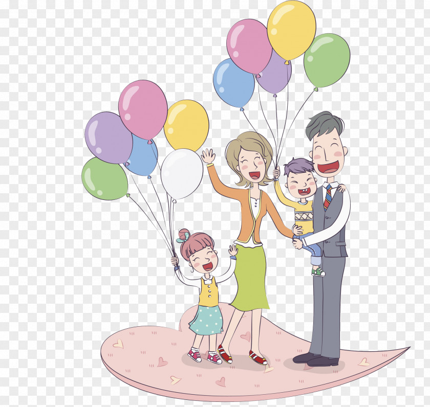 Parents Children Illustration PNG