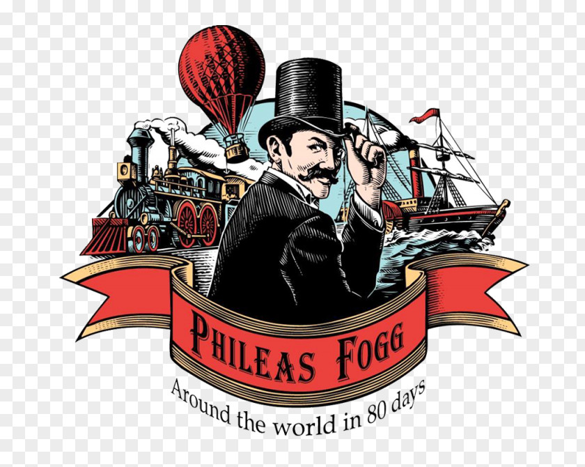Phileas Fogg Wager Day Logo Font Download Game PNG