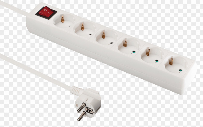 Power Strips & Surge Suppressors AC Plugs And Sockets Electrical Switches Cable Schuko PNG