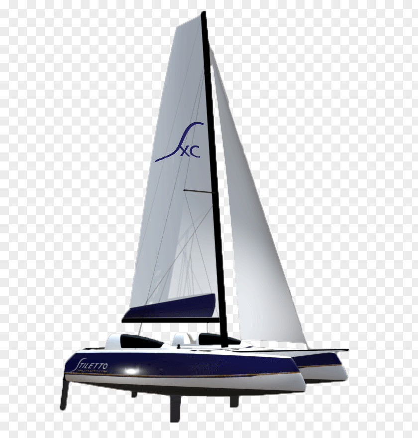 Trimaran Boat Dinghy Sailing Catamaran Cat-ketch Yawl PNG