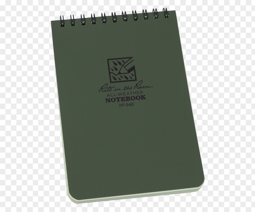 Vis With Green Back Brand Notebook PNG