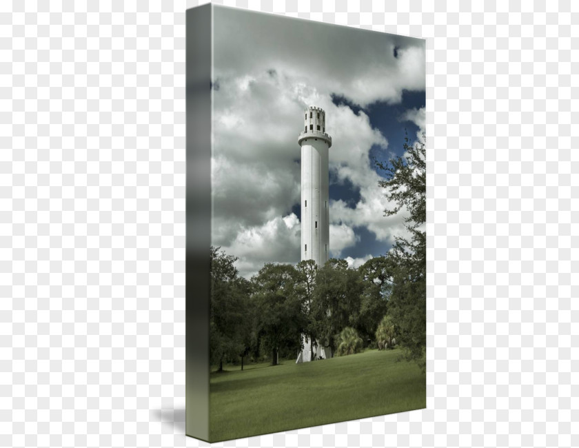 Water Tower Sulphur Springs Gallery Wrap Canvas Art Printmaking PNG