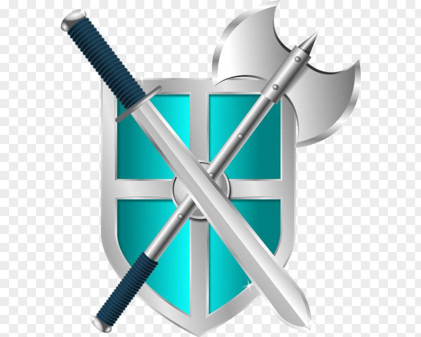 Battle Axe Cliparts Sword Shield Clip Art PNG