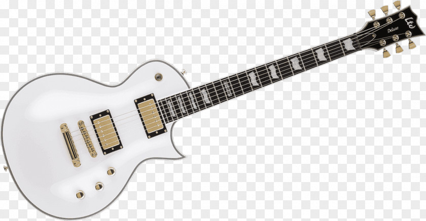 Guitar ESP LTD EC-1000 Eclipse Seven-string Guitars Gibson Les Paul Custom PNG