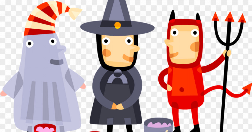 Halloween Bash Costume Party Clip Art PNG