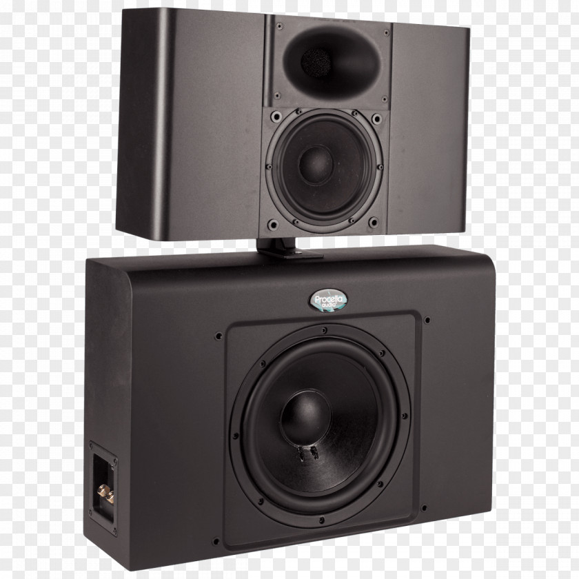 Subwoofer Computer Speakers Loudspeaker Sound Studio Monitor PNG