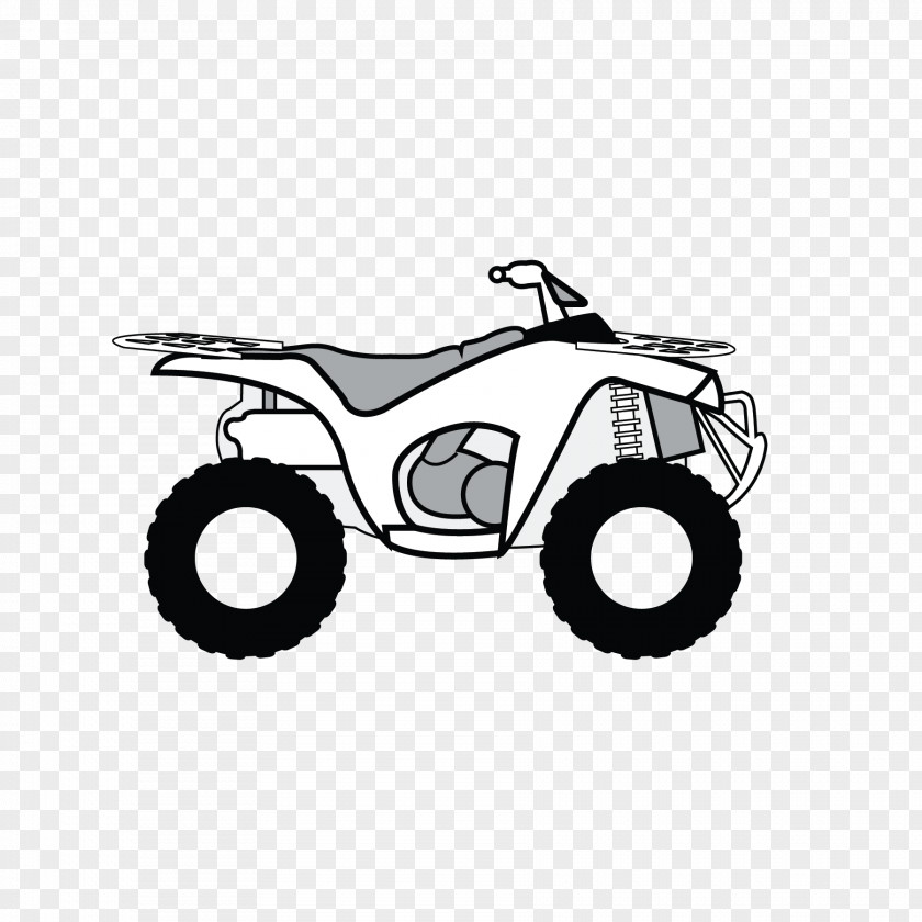 All Kinds Of Motorcycle Tire Car All-terrain Vehicle Drawing PNG