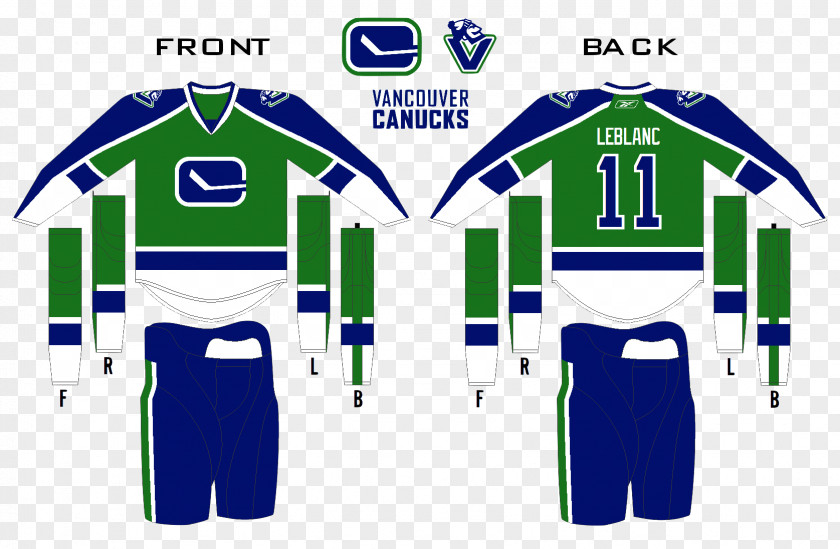 Canucks Jersey Vancouver Johnny Canuck National Hockey League Uniform PNG