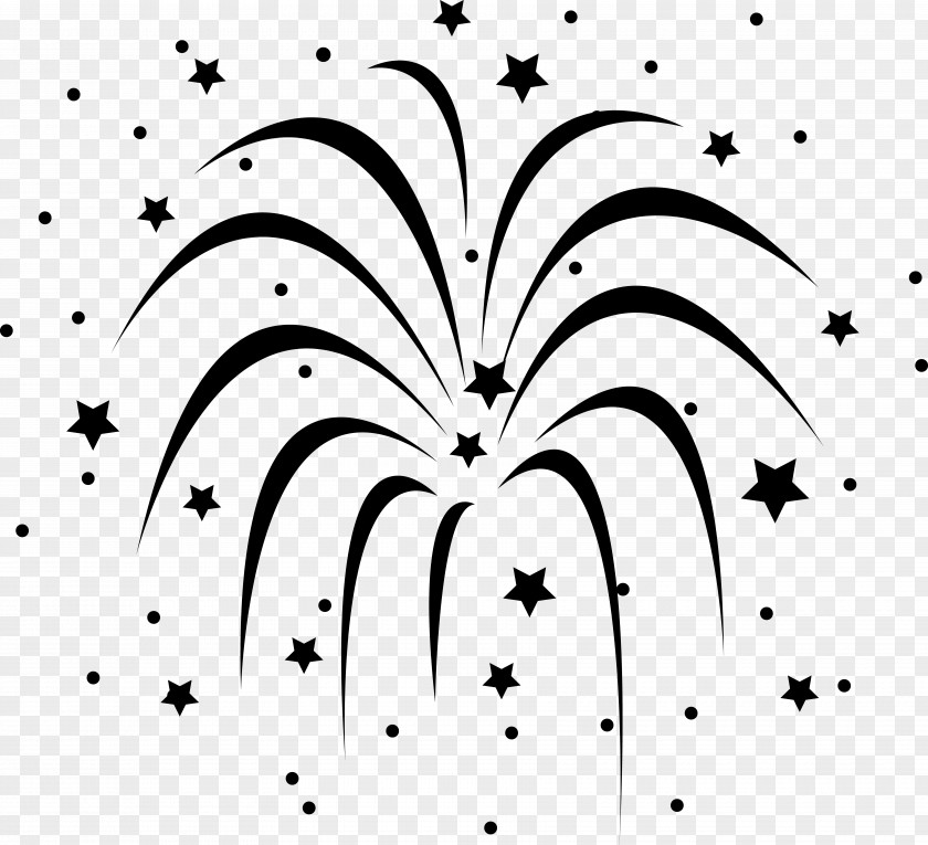 Disney Fireworks Cliparts Black And White Clip Art PNG