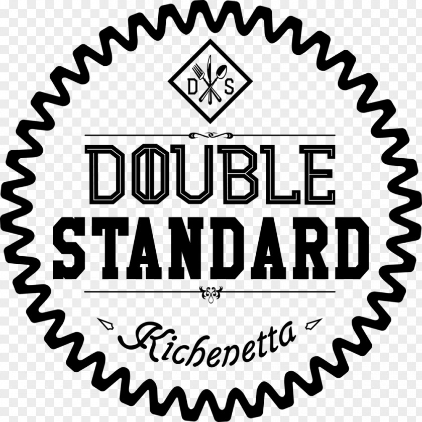 Double Standards Standard Kitchenetta Restaurant Logo Clip Art PNG