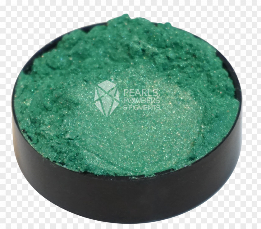 Pearl Powder Green Pigment PNG