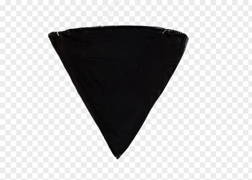 Cap Head Triangle Motif Black M PNG