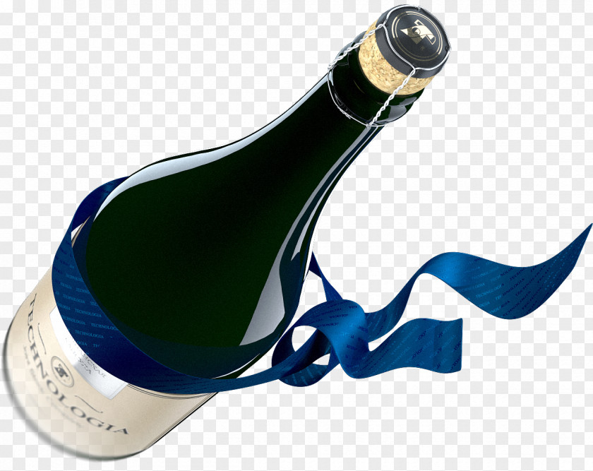 Champagne Bottle Wine Printing Rotogravure PNG