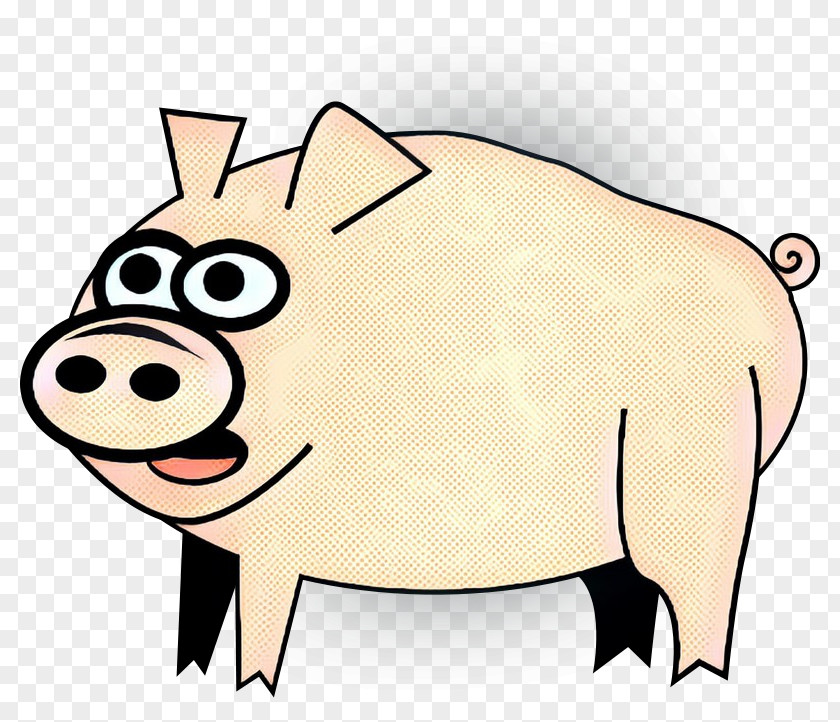 Fawn Livestock Cartoon Clip Art Snout Domestic Pig Boar PNG