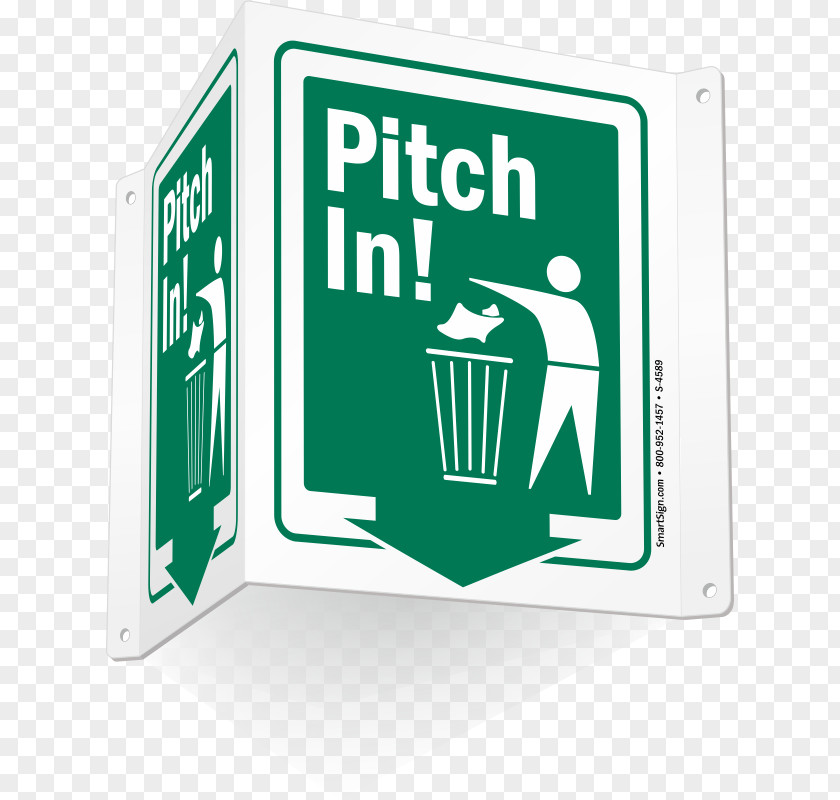 Garbage Cleaning Logo Brand Signage PNG