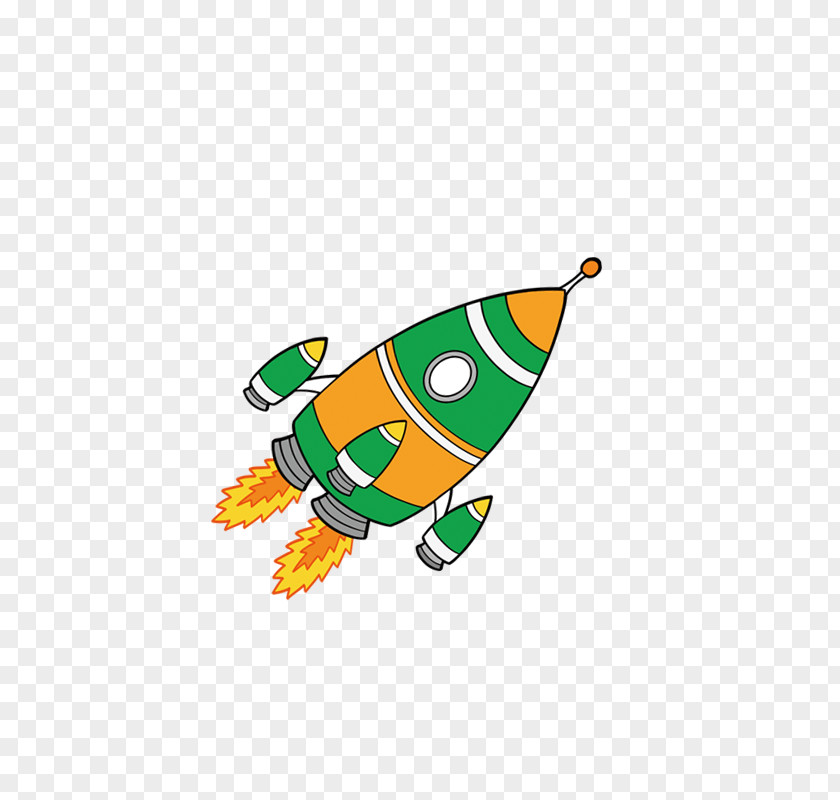 Rocket Cartoon PNG