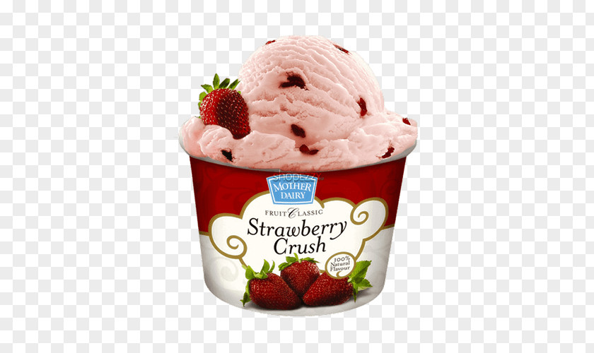 Strawberry Ice Cream Frozen Yogurt Sundae Milk PNG