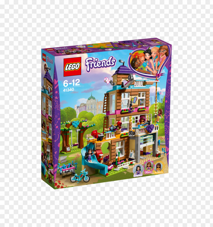 Toy LEGO Friends 41340 Friendship House Hamleys PNG