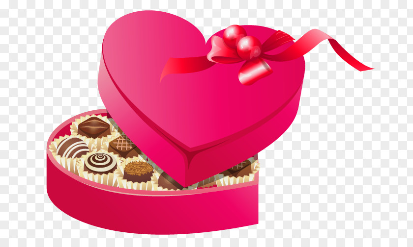 Valentines Chocolates PNG Clipart Valentine's Day Chocolate Box Art Heart Clip PNG