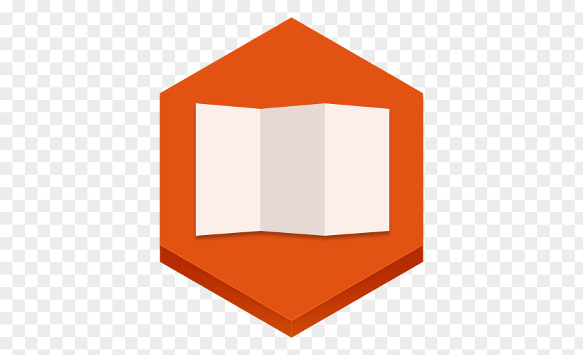 Maps 2 Square Angle Orange Pattern PNG
