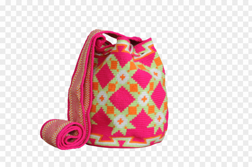 Pink Neon Handbag M PNG