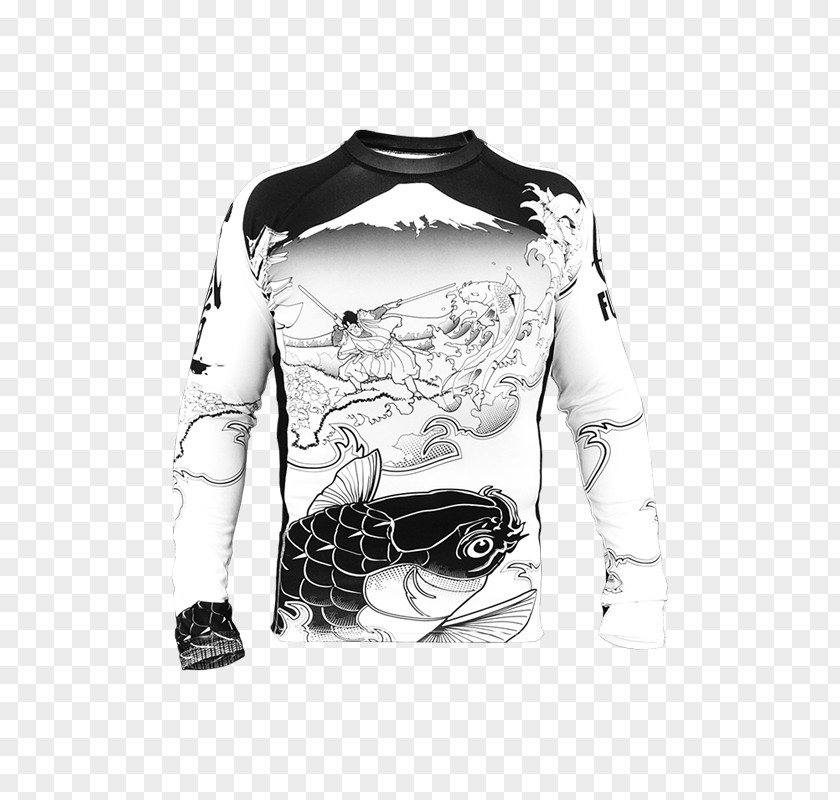 T-shirt Rash Guard Long-sleeved Grappling PNG