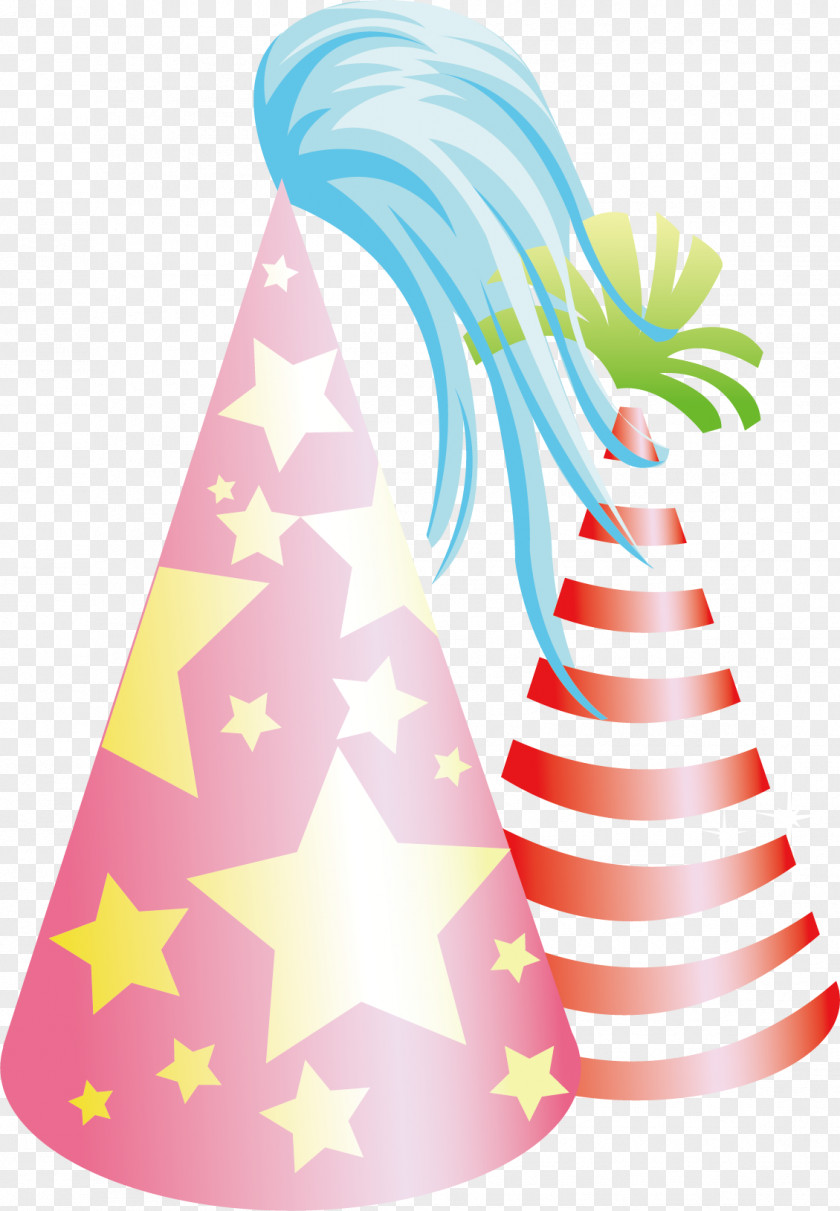 Animated Birthday Hat Image Vector Graphics Design PNG