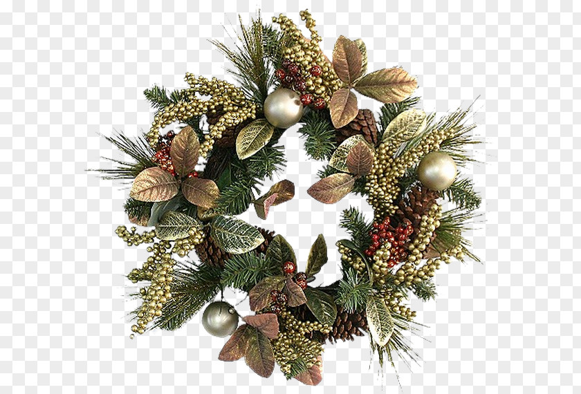 Christmas Wreath New Year Advent PNG