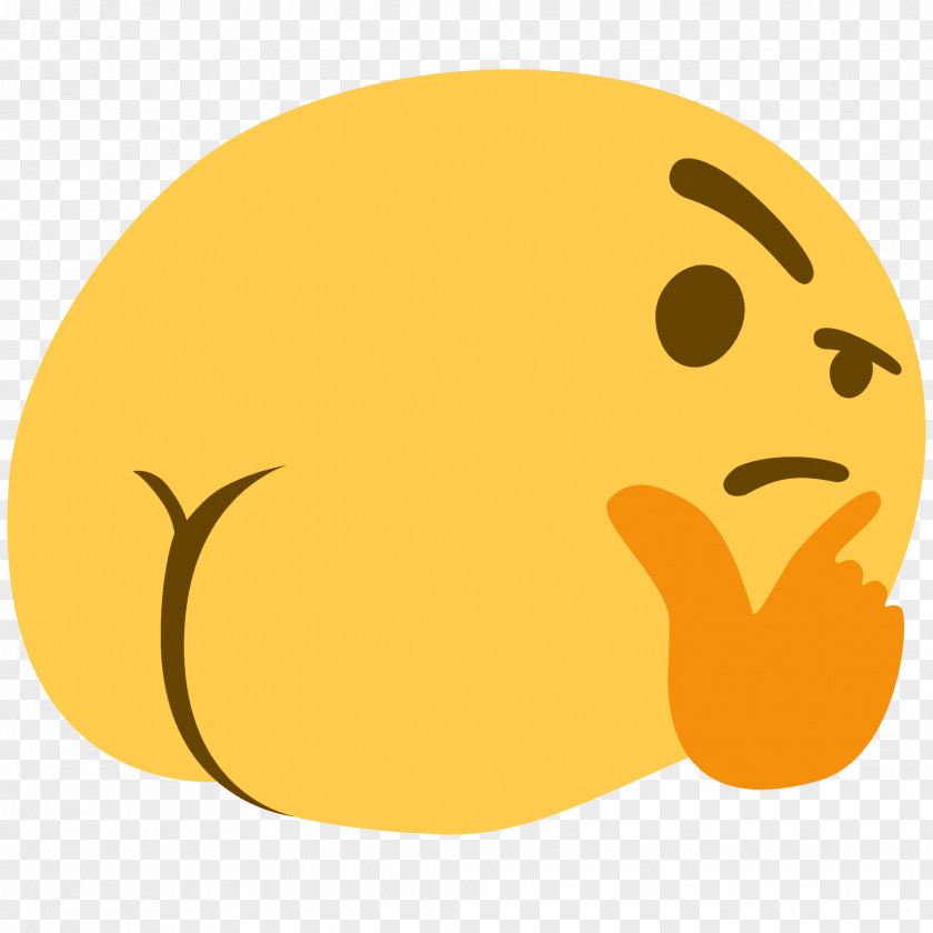 Emoji Emoticon Smiley Thought Discord PNG