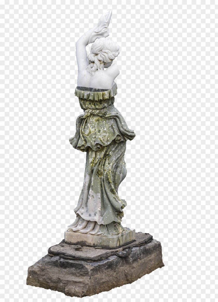 Goddess Sculpture Stone Statue PNG