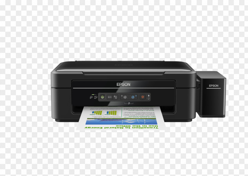 Printer Multi-function Epson Inkjet Printing PNG