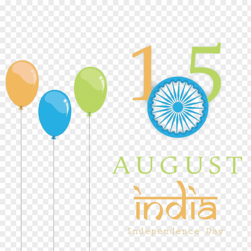 Vector Balloon India Independence Day Indian Movement August 15 PNG