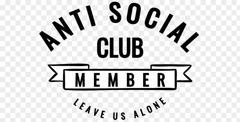 Anti Social Club Logo Brand Number Clip Art Angle PNG